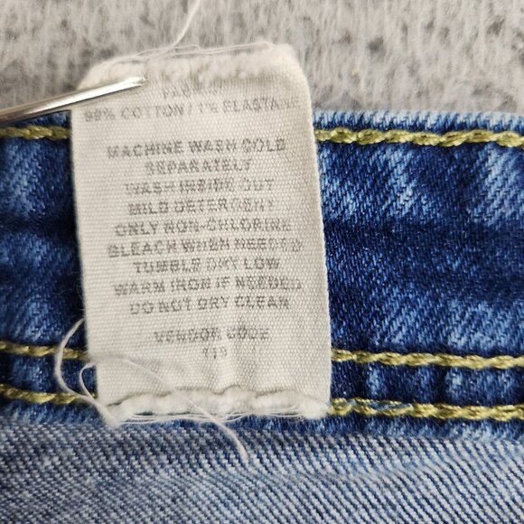 Akademiks Jeans Mens 40x32 Blue Slim Moto Fit Stone Wash Modern Denim Jeanius - Picture 9 of 10